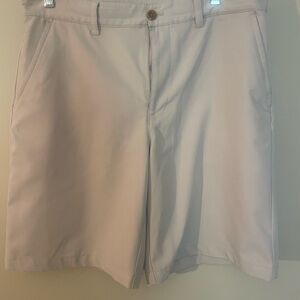 Izod Tan Flat Front Shorts